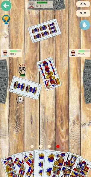 Briscola & Tressette Online [МОД: Меню, Бесконечные монеты и Открытые уровни] Screenshot 1
