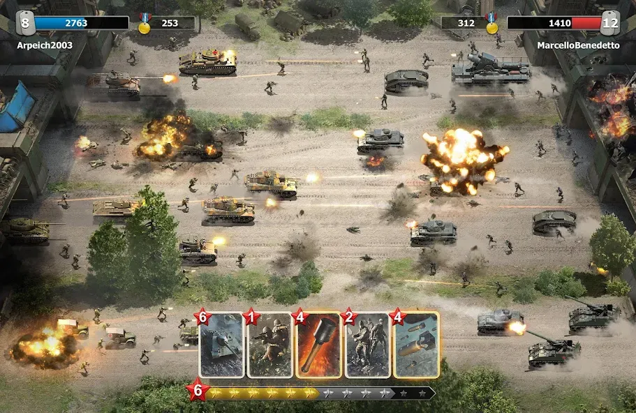 Trench Assault (ТренчАтака) [МОД: Все открыто, Дополнительные деньги и Меню MOD] Screenshot 1