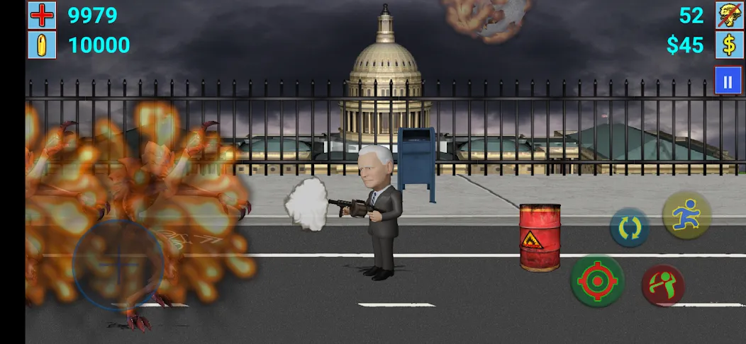 Aliens vs President (Элиены против Президента) [МОД: Все открыто, Дополнительные деньги и Меню MOD] Screenshot 3