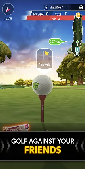 PGA TOUR Golf Shootout (ПГА ТУР Гольф Стрельба) [МОД: Много монет, Открытые уровни и Мега MOD] Screenshot 2