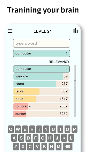 Contexto - Similar Word (Контекст) [МОД: Меню, Бесконечные монеты и Открытые уровни] Screenshot 4