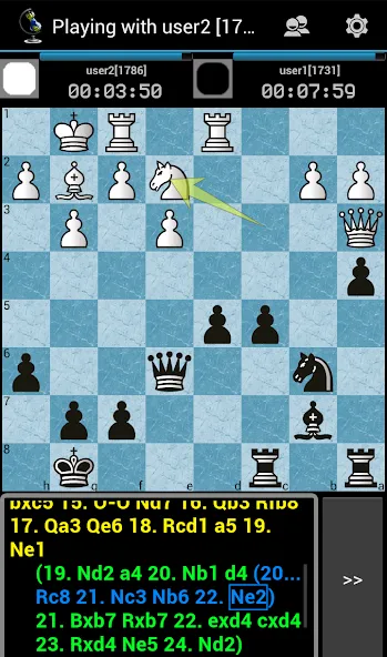 Chess ChessOK Playing Zone PGN [МОД: Деньги, Монеты и Меню MOD] Screenshot 1