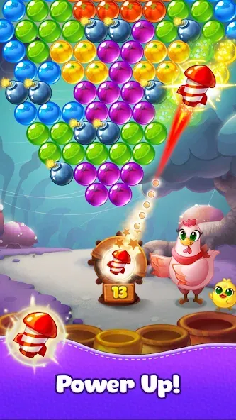 Bubble CoCo : Bubble Shooter (Бабл Коко) [МОД: Бесконечные деньги, Монеты и Мега MOD] Screenshot 3