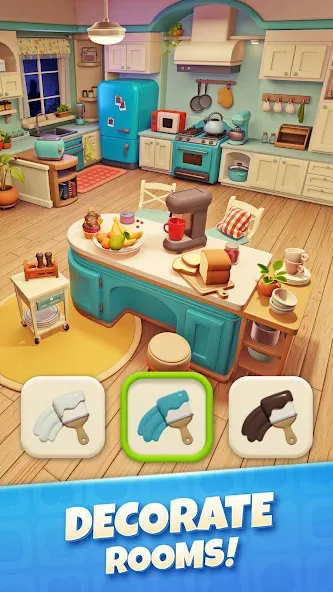 Zoey's Journey: Match & Design [МОД: Все открыто, Дополнительные деньги и Меню MOD] Screenshot 2
