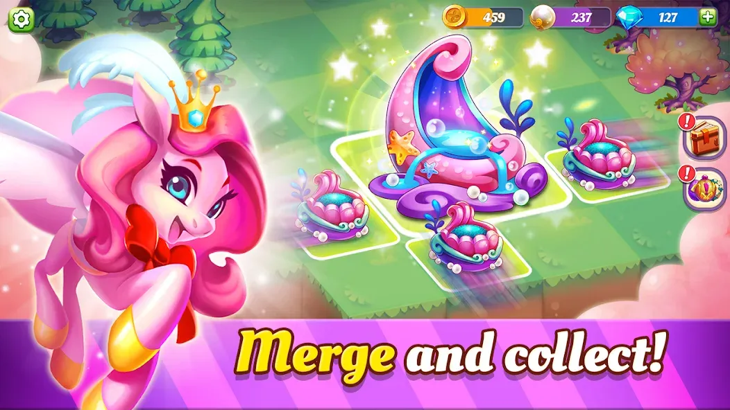 Wonder Merge - Match 3 Puzzle (Вондер Мердж) [МОД: Бесконечные деньги, Монеты и Мега MOD] Screenshot 1