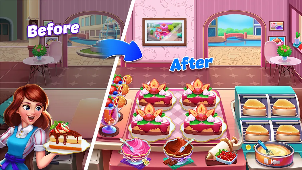 Food Voyage: Fun Cooking Games (Фуд Воядж) [МОД: Деньги, Монеты и Меню MOD] Screenshot 4