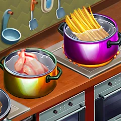 Скачать Cooking Team: Restaurant Games [МОД: Все открыто, Дополнительные деньги и Меню MOD] | Взлом Cooking Team: Restaurant Games на Андроид