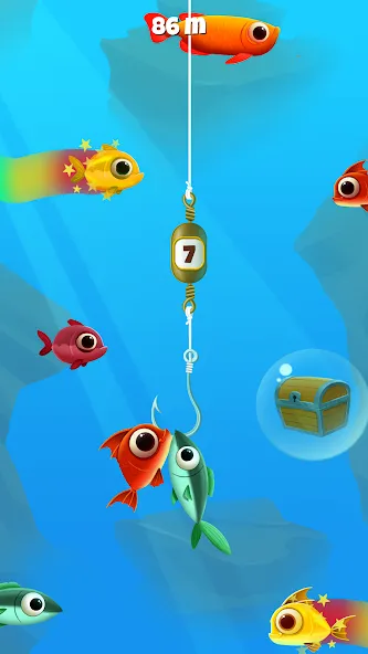 Go Fishing - by Coolmath Games (Го Фишинг) [МОД: Деньги, Монеты и Меню MOD] Screenshot 1