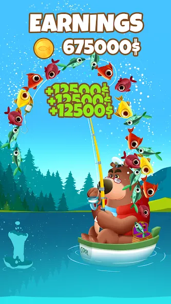Go Fishing - by Coolmath Games (Го Фишинг) [МОД: Деньги, Монеты и Меню MOD] Screenshot 2