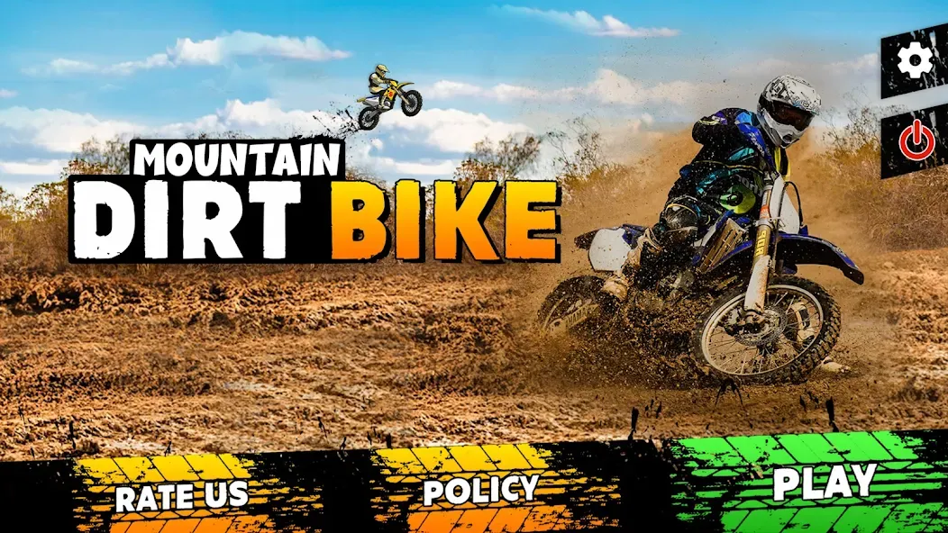 Mountain Dirt Bike Champions [МОД: Много денег, Монет и Все открыто] Screenshot 4
