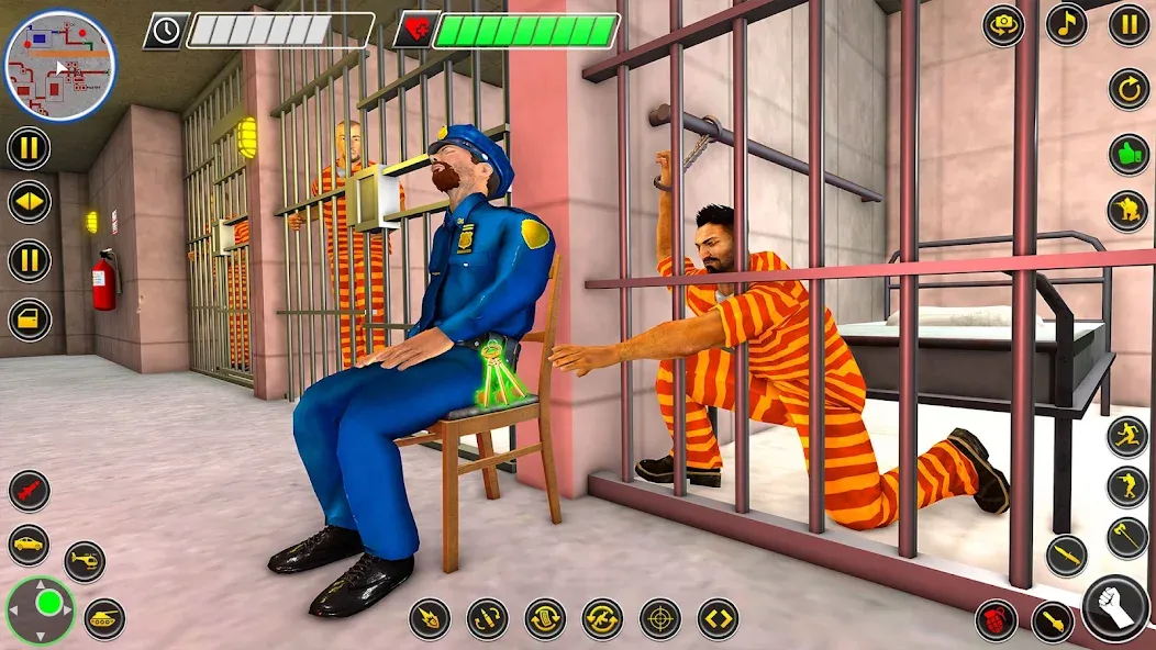 Grand Jail Prison: Escape Game (Гранд Джейл Призон) [МОД: Много денег, Монет и Все открыто] Screenshot 1