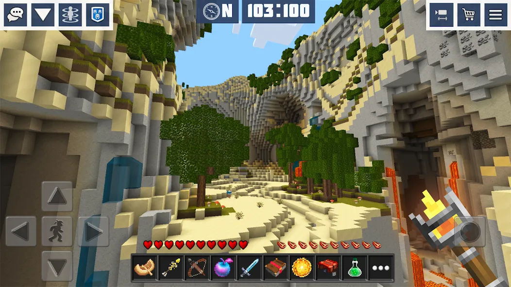 Block Craft World:Planet Craft [МОД: Много денег, Монет и Все открыто] Screenshot 4