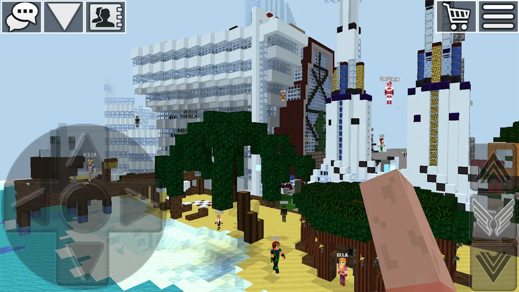 World Craft: Block Craftsman [МОД: Все открыто, Дополнительные деньги и Меню MOD] Screenshot 3