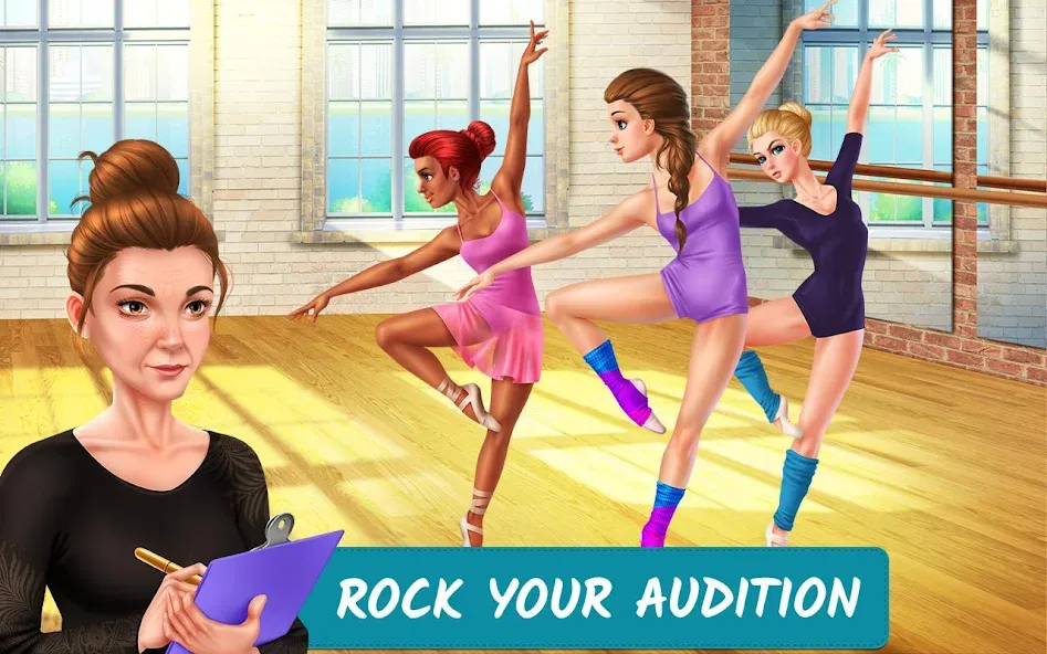 Dance School Stories [МОД: Много денег, Монет и Все открыто] Screenshot 1
