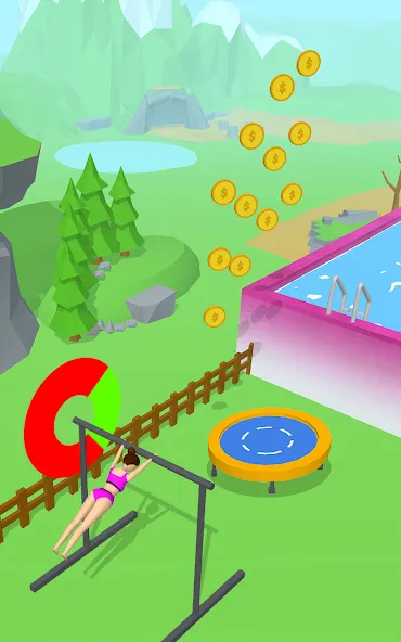 Flip Jump Stack! [МОД: Меню, Бесконечные монеты и Открытые уровни] Screenshot 2