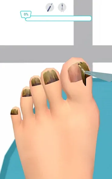 Foot Clinic - ASMR Feet Care (Фут Клиник) [МОД: Много денег, Монет и Все открыто] Screenshot 3