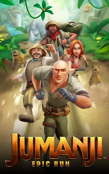 Jumanji: Epic Run (Джуманджи) [МОД: Много монет, Открытые уровни и Мега MOD] Screenshot 1