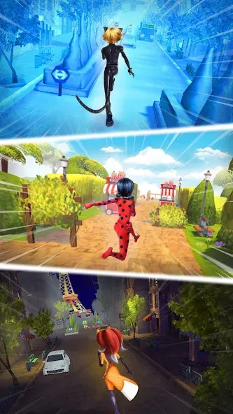 Miraculous Ladybug & Cat Noir [МОД: Много монет, Открытые уровни и Мега MOD] Screenshot 3