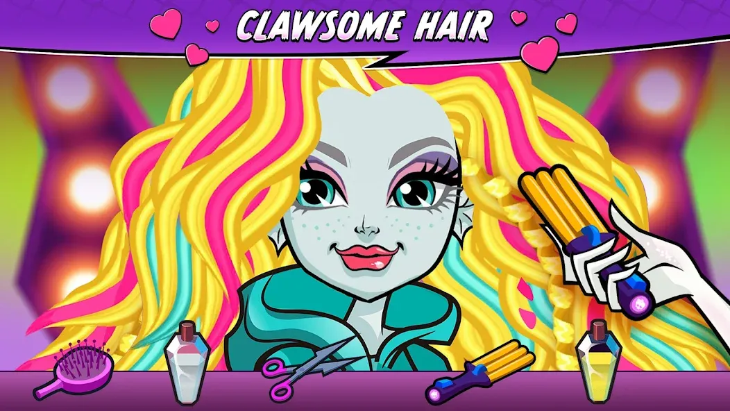 Monster High™ Beauty Salon (Монстер Хай) [МОД: Деньги, Монеты и Меню MOD] Screenshot 2