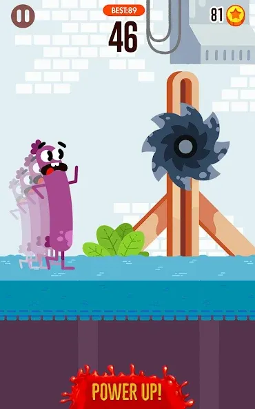 Run Sausage Run! [МОД: Много монет, Открытые уровни и Мега MOD] Screenshot 4