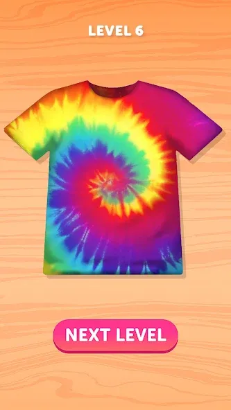 Tie Dye [МОД: Много денег, Монет и Все открыто] Screenshot 2