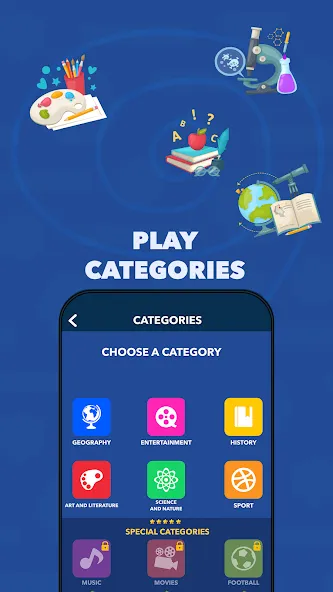 General Knowledge Quiz [МОД: Деньги, Монеты и Меню MOD] Screenshot 4