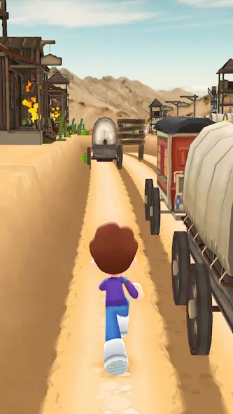 Subway Craft: Fun Runner (Фан Раннер) [МОД: Много монет, Открытые уровни и Мега MOD] Screenshot 4