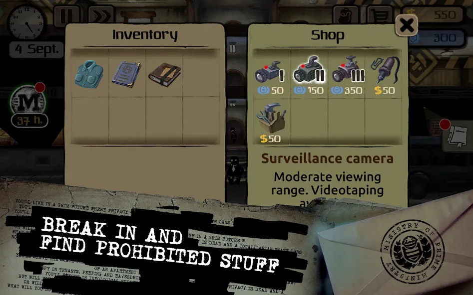 Beholder: Adventure (Бихолдер) [МОД: Меню, Бесконечные монеты и Открытые уровни] Screenshot 4
