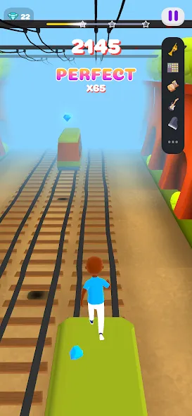 Melody Run - Cute Popcat Music (Мелодия Ран) [МОД: Деньги, Монеты и Меню MOD] Screenshot 3