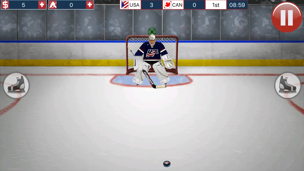 Hockey MVP (Хоккей МВП) [МОД: Бесконечные деньги, Монеты и Мега MOD] Screenshot 3