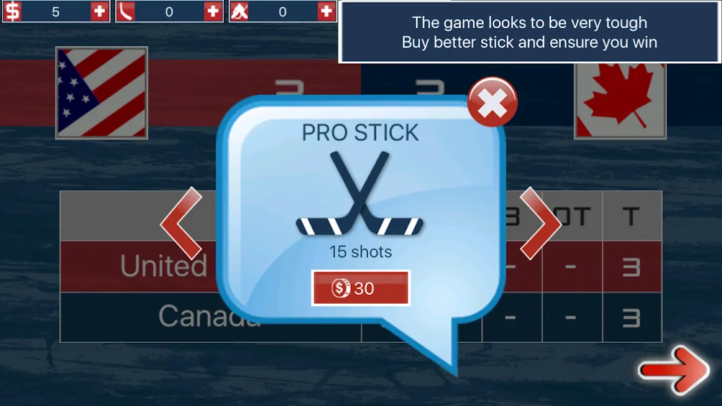 Hockey MVP (Хоккей МВП) [МОД: Бесконечные деньги, Монеты и Мега MOD] Screenshot 5