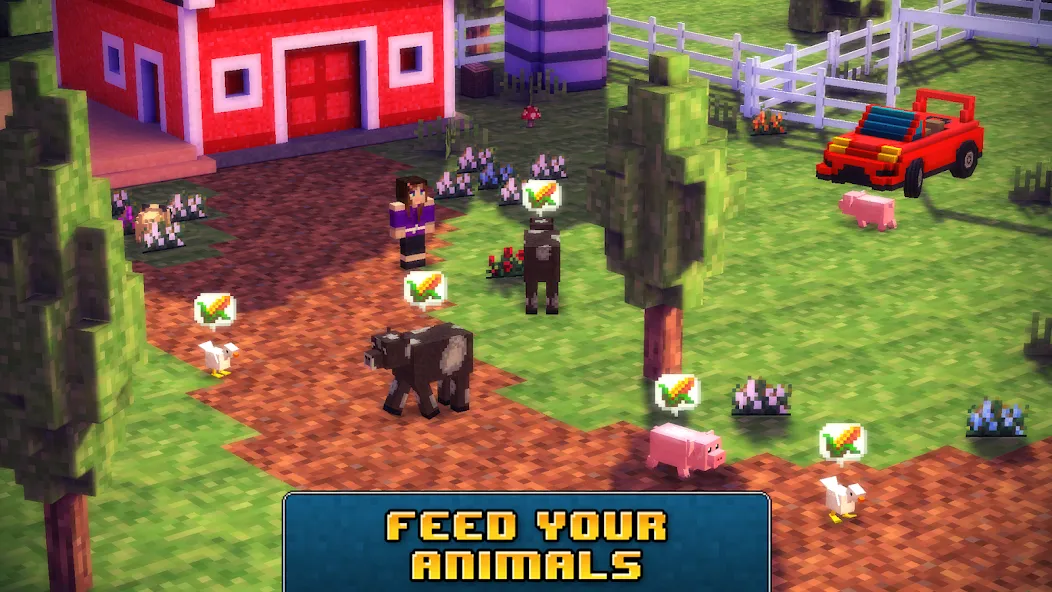 Blocky Roads (Блоки Роадс) [МОД: Бесконечные деньги, Монеты и Мега MOD] Screenshot 3