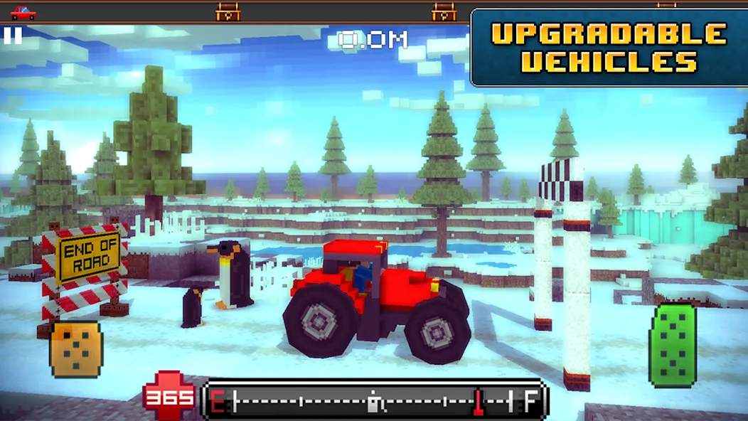 Blocky Roads (Блоки Роадс) [МОД: Бесконечные деньги, Монеты и Мега MOD] Screenshot 5