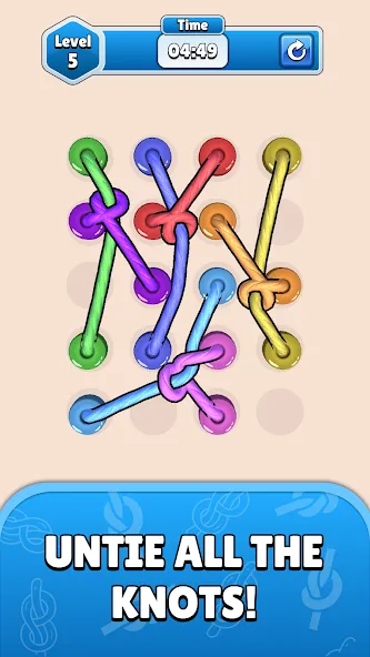 Twisted Tangle (Твистед Тэнгл) [МОД: Бесконечные деньги, Монеты и Мега MOD] Screenshot 1