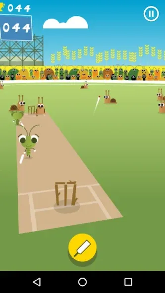 Doodle Cricket - Cricket Game (Дудл Крикет) [МОД: Бесконечные деньги, Монеты и Мега MOD] Screenshot 3
