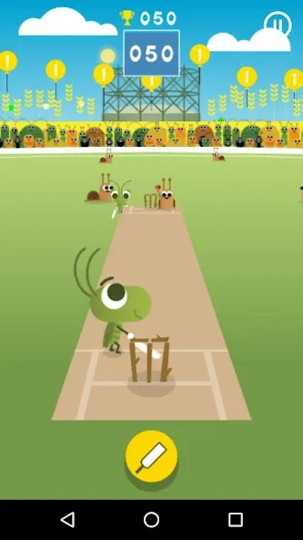 Doodle Cricket - Cricket Game (Дудл Крикет) [МОД: Бесконечные деньги, Монеты и Мега MOD] Screenshot 4