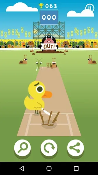 Doodle Cricket - Cricket Game (Дудл Крикет) [МОД: Бесконечные деньги, Монеты и Мега MOD] Screenshot 5