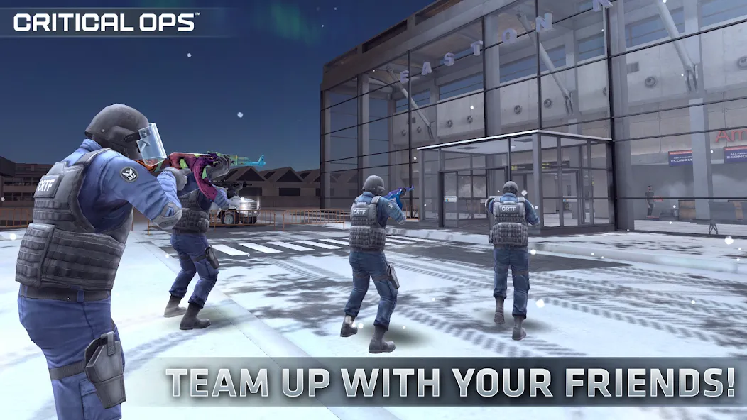 Critical Ops: Multiplayer FPS (Критикал Опс) [МОД: Деньги, Монеты и Меню MOD] Screenshot 2