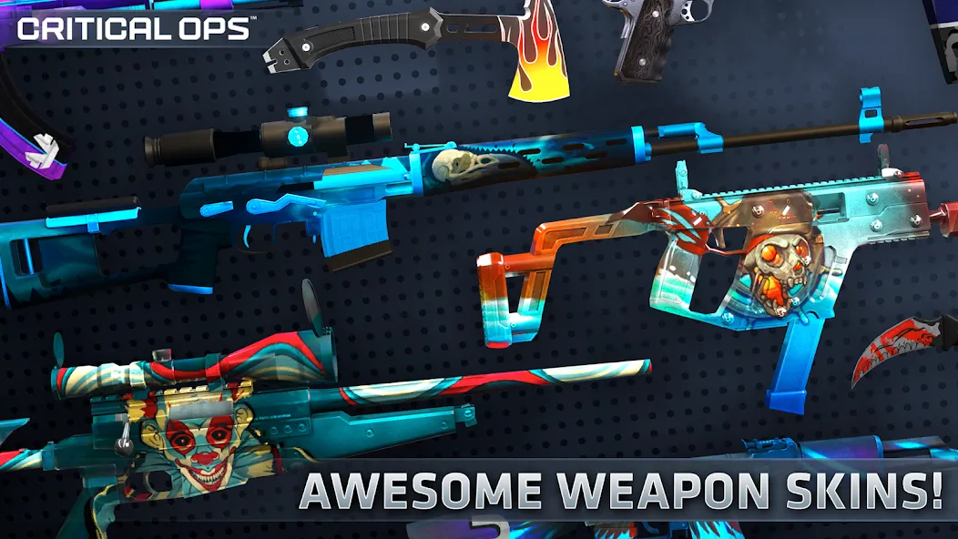 Critical Ops: Multiplayer FPS (Критикал Опс) [МОД: Деньги, Монеты и Меню MOD] Screenshot 3
