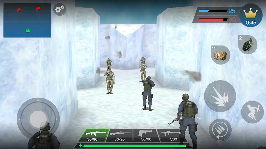 Counter Strike Offline : CS (КаунтерСтрайк) [МОД: Меню, Бесконечные монеты и Открытые уровни] Screenshot 4
