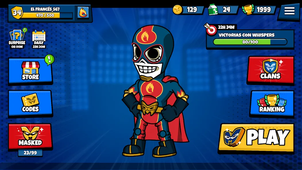 Supermasked (упермаскед) [МОД: Деньги, Монеты и Меню MOD] Screenshot 3