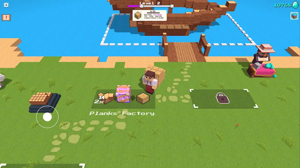CubeCrafter (Кьюбкрафт) [МОД: Бесконечные деньги, Монеты и Мега MOD] Screenshot 2