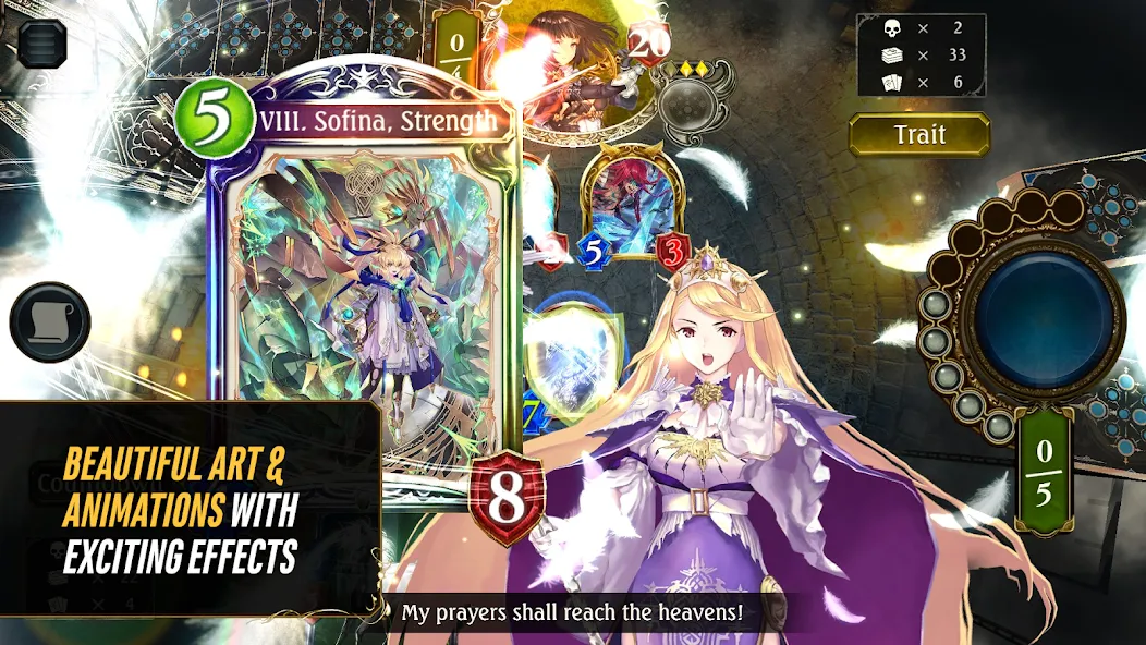 Shadowverse CCG (Шадовверс ККГ) [МОД: Бесконечные деньги, Монеты и Мега MOD] Screenshot 1