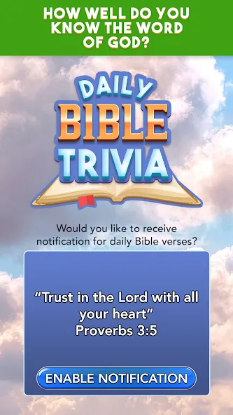 Daily Bible Trivia Bible Games (Ежедневные викторины Библии библейские игры) [МОД: Много денег, Монет и Все открыто] Screenshot 3