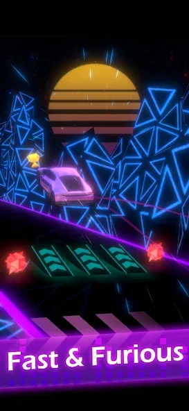 Beat Racing (Бит Рейсинг) [МОД: Много денег, Монет и Все открыто] Screenshot 3