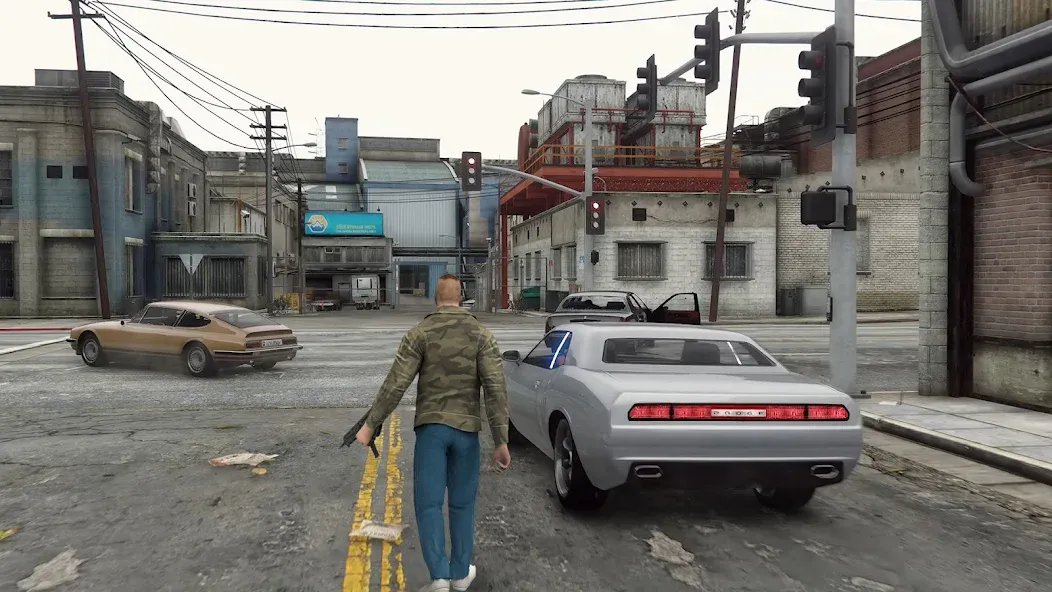 City Gangstar Mafia Wars Games [МОД: Все открыто, Дополнительные деньги и Меню MOD] Screenshot 2