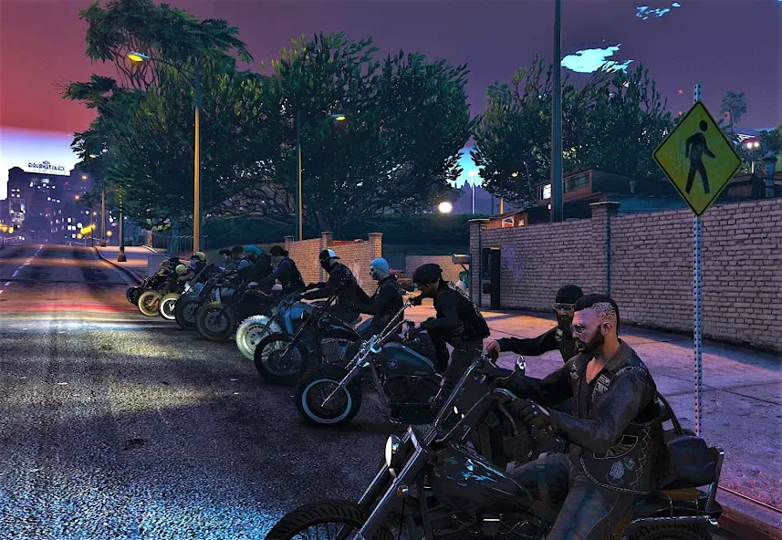 City Gangstar Mafia Wars Games [МОД: Все открыто, Дополнительные деньги и Меню MOD] Screenshot 3