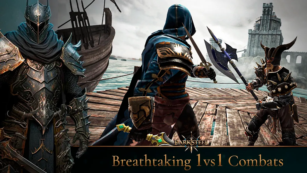 Fight Legends: Mortal Fighting (Дарк Стил) [МОД: Меню, Бесконечные монеты и Открытые уровни] Screenshot 3