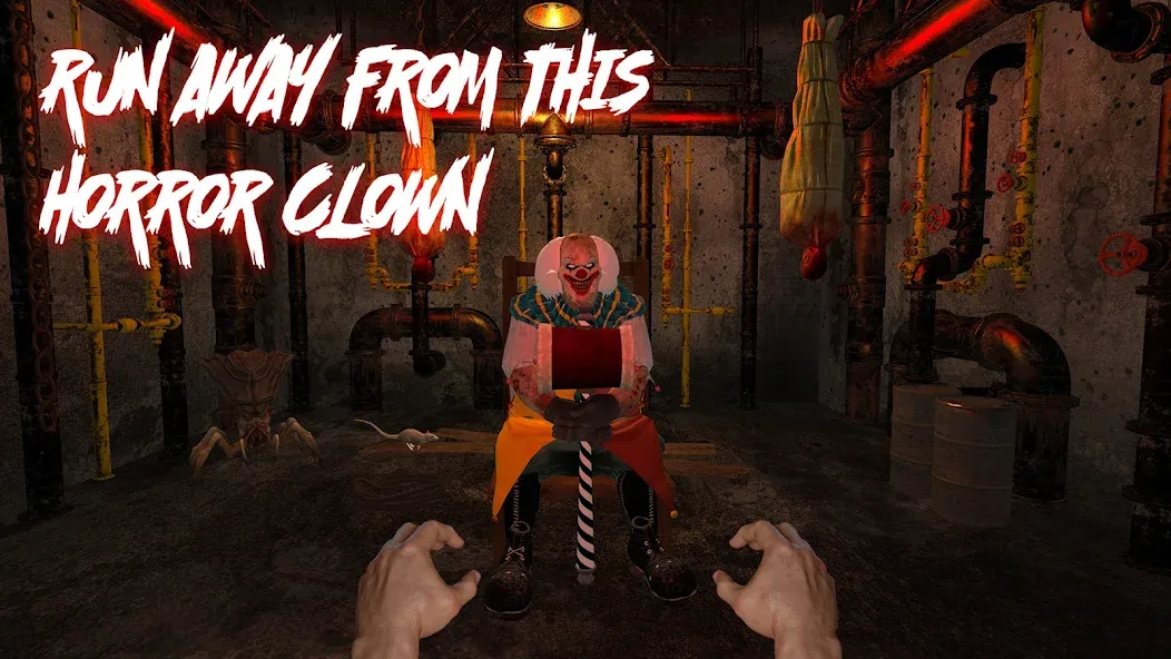 Horror Clown - Scary Ghost [МОД: Много монет, Открытые уровни и Мега MOD] Screenshot 1