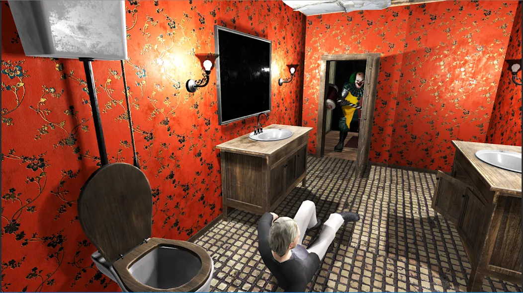 Horror Clown - Scary Ghost [МОД: Много монет, Открытые уровни и Мега MOD] Screenshot 5